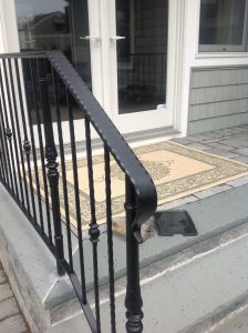 See How a new rail helps to make your new stoop pop